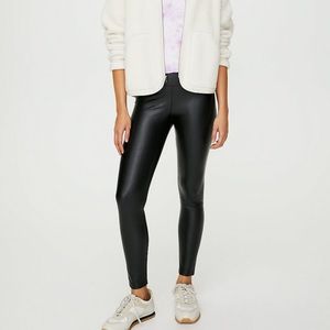 Wilfred Free Daria Ankle Faux Leather Leggings